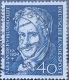 [The 100th Anniversary of the Death of Alexander von Humboldt, type EL]