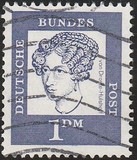 [Famous Germans - Fluorescent Paper, type GH]