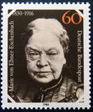 [The 150th Anniversary of the Birth of Marie von Ebner Eschenbach, Writer, type AFO]