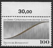 [The 250th Anniversary of the  Gewandhaus Orchestra from Leipzig, type BBW]