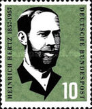 [The 100th Anniversary of the Birth of H.R.Hertz, type CU]