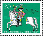 [The 250th Anniversary of the Birth of Baron von Münchhausen, type PV]