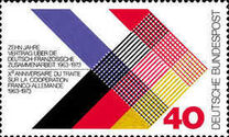 [The 10th Anniversary of the German-France Collaboration, type TZ]