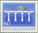 [EUROPA Stamps - Bridges - The 25th Anniversary of C.E.P.T., type AKX]