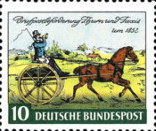 [The 100th Anniversary of the First Stamp From Thurn & Taxis, type AE]