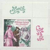 [The 300th Anniversary of the Birth of Nicolaus Ludwig, 1700-1760, type BTP]