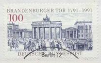 [The 200th Anniversary of the Brandenburger Tor, type AVP]