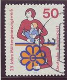 [The 25th Anniversary of the German Maternal Rest and Well-Being Foundation, type WX]