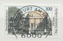 [The 200th Anniversary of the Song Academy in Berlin, type AWR]