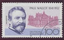 [The 150th Anniversary of the Death of Paul Wallot, Architect, type AXH]