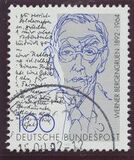 [The 100th Anniversary of the Birth of Werner Bergengruen, Writer, type BAX]