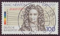 [The 350th Anniversary of Isaac Newton, Physicist, type BBO]