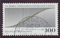 [The 250th Anniversary of the  Gewandhaus Orchestra from Leipzig, type BBW]