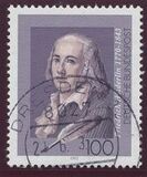 [The 150th Anniversary of the Death of Friedrich Hölderlin, Poet, type BCX]