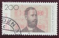 [The 100th Anniversary of the Death of Heinrich Hertz, Physicist, tip BEA]