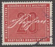 [The 125th Anniversary of the Birth of Heinrich von Stephan, type BX]