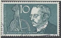 [The 100th Anniversary of the Birth of Rudolf Diesel, 1858-1913, type DT]