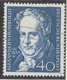 [The 100th Anniversary of the Death of Alexander von Humboldt, type EL]