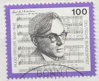 [The 50th Anniversary of the Death of Hugo Distler, Composer and Conductor, type BBF]