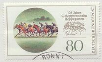 [The 125th Anniversary of the Hoppegarten Racecourse, type BCT]