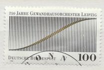 [The 250th Anniversary of the  Gewandhaus Orchestra from Leipzig, type BBW]