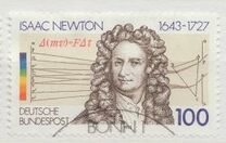 [The 350th Anniversary of Isaac Newton, Physicist, type BBO]