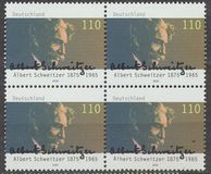 [The 125th Anniversary of the Birth of Albert Schweitzer, 1875-1965, tip BSR]