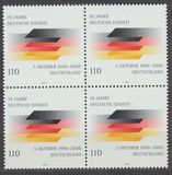 [The 10th Anniversary of the Re-union of Germany, type BUQ]