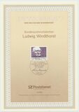 [The 100th Anniversary of the Death of Ludwig Windthorst, Politician, type AWH]