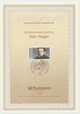 [The 75th Anniversary of the Death of Max Reger, Composer, type AXA]