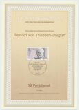 [The 100th Anniversary of the Birth of Reinod von Thadden-Trieglaff, Founder of "Deutschen Evangelischen Kirchentages", type AYB]