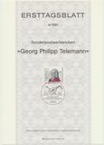 [The 300th Anniversary of the Birth of Georg Philipp Teleman, Composer, type AGC]