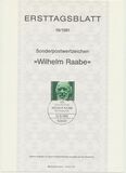 [The 150th Anniversary of the Birth of Wilhelm Raabe, Poet, type AGV]