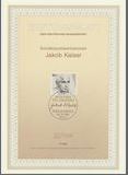 [The 100th Anniversary of the Birth of Jakob Kaiser, Politician, tip AQG]