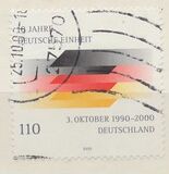 [The 10th Anniversary of the Re-union of Germany, type BUQ]