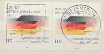 [The 10th Anniversary of the Re-union of Germany, type BUQ]