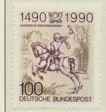 [The 500th Anniversary of Postal Communication in Europe, type ATS]