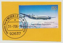 [The 50th Anniversary of the Resumption of Regular Air Transport in Germany, type CFW]