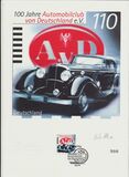 [The 100th Anniversary of the German Automobile Society, tip BQW]