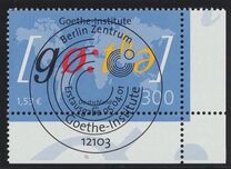 [The 50th Anniversary of the Goethe Institute of the German Language, type BWD]