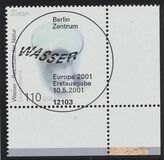 [EUROPA Stamps - Water, Treasure of Nature, type BWH]