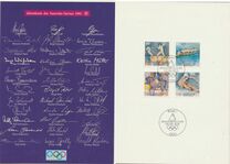 [Summer and Winter Olympic Games - Barcelona, Spain and Albertville, France, type AZM]