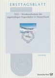 [The 50th Anniversary of the Resumption of Regular Air Transport in Germany, type CFW]