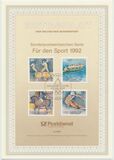 [Summer and Winter Olympic Games - Barcelona, Spain and Albertville, France, type AZM]