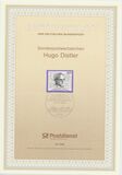 [The 50th Anniversary of the Death of Hugo Distler, Composer and Conductor, type BBF]