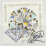 [The 500th Anniversary of Idar-Oberstein Gem-area, tip BLU]