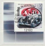 [The 100th Anniversary of the German Automobile Society, tip BQW]