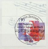 [The 250th Anniversary of the Death of Johann Sebastian Bach, Composer, type BUA]