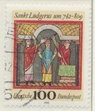 [The 1250th Anniversary of the Birth of Saint Ludgerus, type BAE]