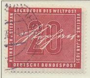 [The 125th Anniversary of the Birth of Heinrich von Stephan, type BX]